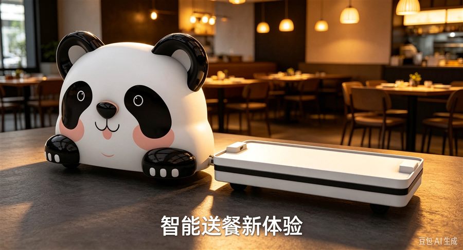旋转小火锅智能送餐小车